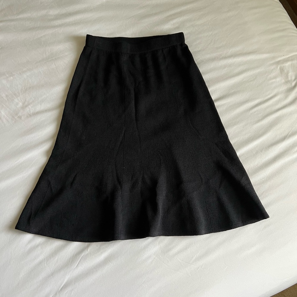 St. John black skirt